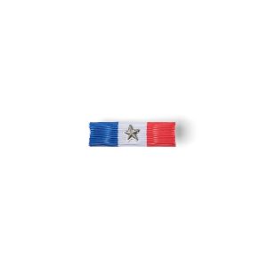 Barrette Dixmude Médaille Courage et Dévouement - Argent 2e classe