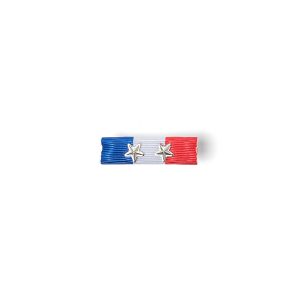 Barrette Dixmude Médaille Courage et Dévouement - Argent 1re classe