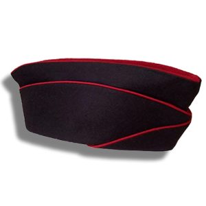 Calot Infanterie - Noir/Rouge/Rouge - Taille 51