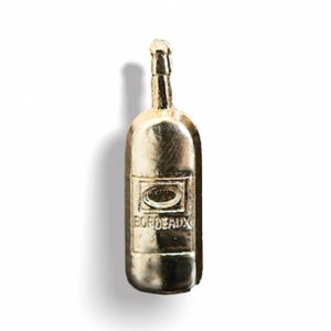 Insigne de faluche - Bouteille de Bordeaux