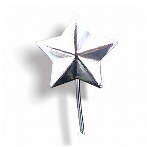 Insigne de faluche - Étoile argentée - 15mm