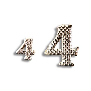 Insigne de faluche - Chiffre 4 - 17mm