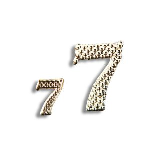 Insigne de faluche - Chiffre 7 - 17mm
