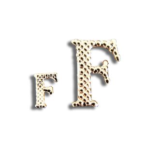 Insigne de faluche - Lettre F - 17mm