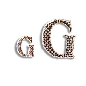 Insigne de faluche - Lettre G - 17mm