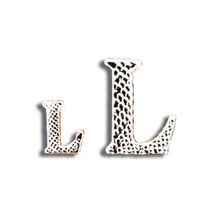 Insigne de faluche - Lettre L - 17mm
