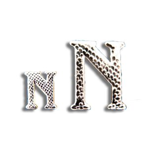 Insigne de faluche - Lettre N - 17mm