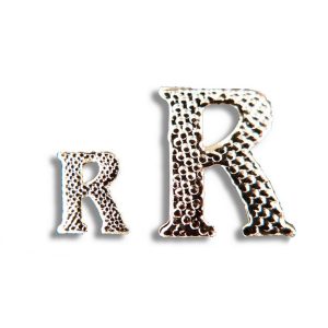 Insigne de faluche - Lettre R - 17mm