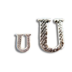 Insigne de faluche - Lettre U - 17mm