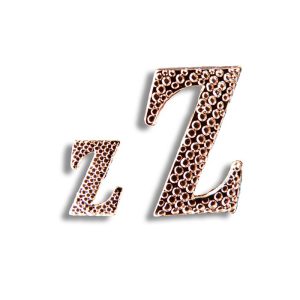 Insigne de faluche - Lettre Z - 17mm