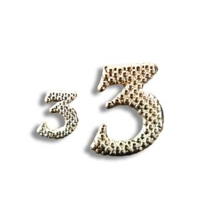 Insigne de faluche - Chiffre 3 - 9mm