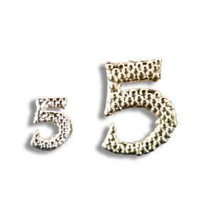 Insigne de faluche - Chiffre 5 - 9mm