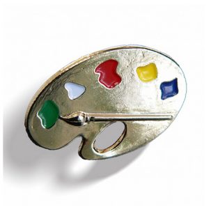 Insigne de faluche - Palette vernie