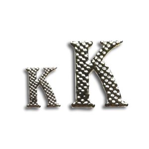 Insigne de faluche - Lettre K - 9mm