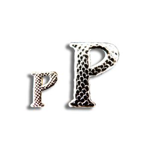 Insigne de faluche - Lettre P - 9mm