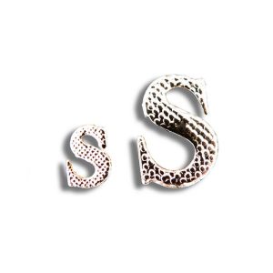 Insigne de faluche - Lettre S - 9mm