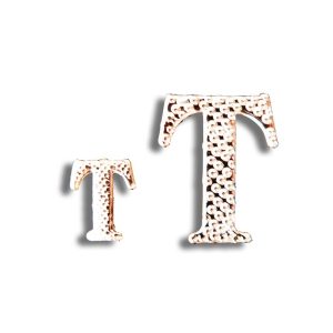 Insigne de faluche - Lettre T - 9mm