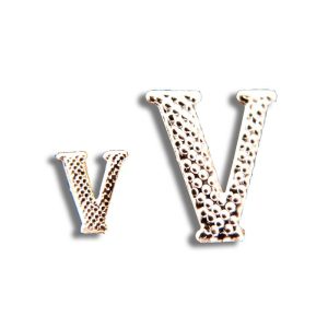 Insigne de faluche - Lettre V - 9mm