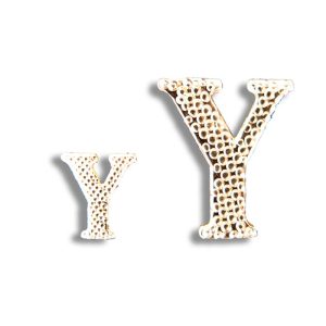 Insigne de faluche - Lettre Y - 9mm