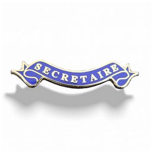 Insigne de faluche - Secrétaire