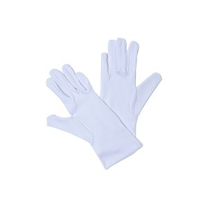 Gants de cérémonie en coton blanc