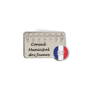 Insigne conseil municipal des jeunes