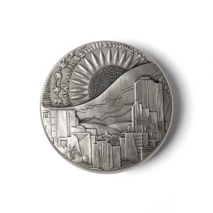 Presse-papier Développement durable 72mm Argent