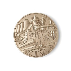 Médaille Industrie 60mm Bronze