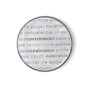 Médaille Mérite / Retraite 60mm Argent