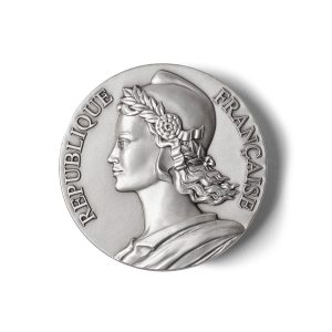 Médaille République 60 mm Argent