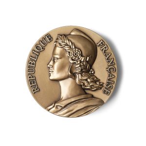 Médaille République 60mm Bronze