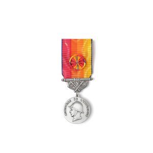 Médaille d'honneur des sapeurs-pompiers - Services exceptionnels Argent
