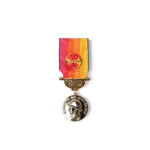 Médaille d'honneur des sapeurs-pompiers - Services exceptionnels Vermeil