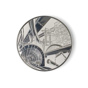 Médaille Travaux publics 60 mm Argent