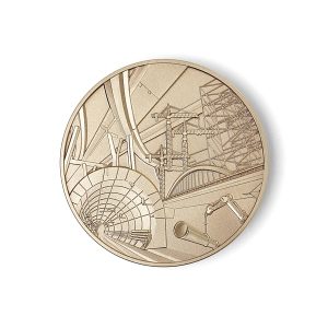 Médaille Travaux publics 60mm Bronze