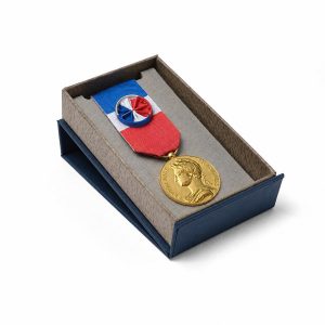 Agate - Médaille d'honneur du travail Vermeil 30 ans