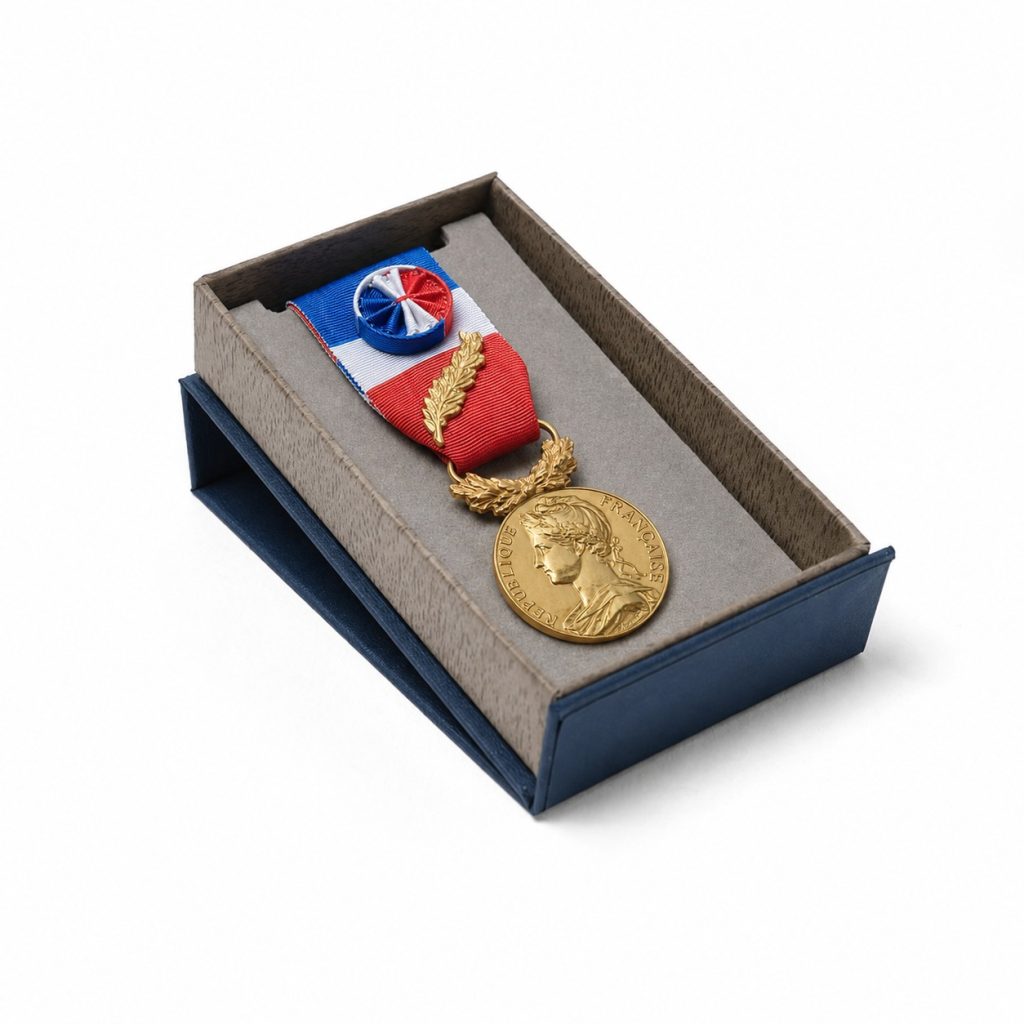 Agate - Médaille d'honneur du travail Or 35 ans