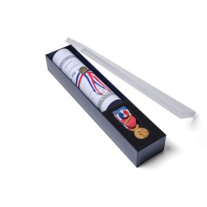 Émeraude - Médaille d'honneur du travail Or 35 ans