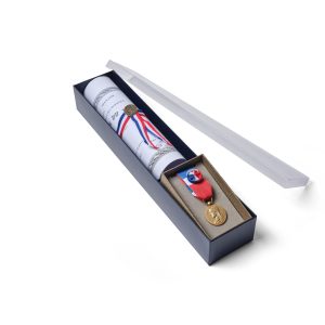 Rose - Médaille du travail Vermeil 30 ans