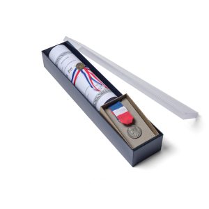 Topaze - Médaille d'honneur du travail Argent 20 ans